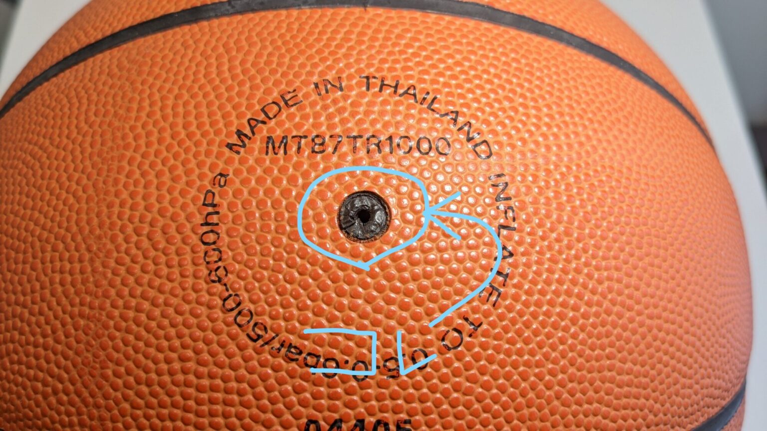 バルブ交換でバスケットボールの空気漏れが復活したよ！！【専用工具必要】【molten】 ハヤブロⓇ